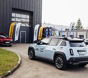 Konkurso Metų automobilis parkavimo testas