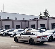 Konkurso Metų automobilis parkavimo testas