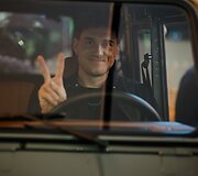 Karolio Rai&scaron;io ir Roko Baciu&scaron;kos i&scaron;lydėtuvės į Dakarą su &bdquo;Defender&ldquo; gerbėjais