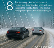 Kaip paruo&scaron;ti automobilį esant permainingoms žiemos sąlygoms