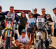 &bdquo;AG Dakar School&ldquo; atstovai Saulius Klevinskas ir Edvard Sokolovski (Dubai Baja)