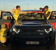 Karolis Rai&scaron;ys ir &bdquo;Defender&ldquo; Barselonoje, Dakaro administracinėje komisijoje