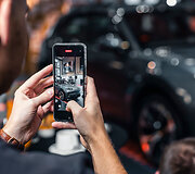  &bdquo;Porsche Cayenne Electric&ldquo; Vilniuje