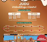 Kalėdinis autobusas Vilniuje