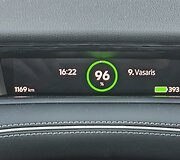 Arktinis elektromobilio Volkswagen ID.7 testas
