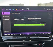 Arktinis elektromobilio Volkswagen ID.7 testas