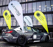 LIK Racing by KTK komandos stendas Žalgirio arenoje