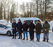 Jaunieji ralio talentai i&scaron;bandė &bdquo;Ford Fiesta Rally4&ldquo; 