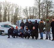 Jaunieji ralio talentai i&scaron;bandė &bdquo;Ford Fiesta Rally4&ldquo; 