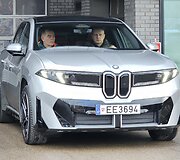 Elektrinio BMW iX3 testai Lietuvoje