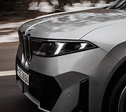 Elektrinio BMW iX3 testai Lietuvoje