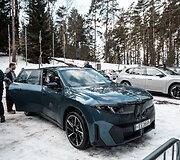 Elektrinio BMW iX3 testai Lietuvoje