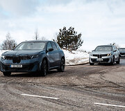 Elektrinio BMW iX3 testai Lietuvoje