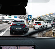 Elektrinio BMW iX3 testai Lietuvoje