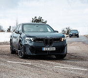 Elektrinio BMW iX3 testai Lietuvoje