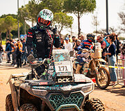 CFMoto Thunder RT fini&scaron;avo Portugalijos ralyje