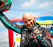 CFMoto Thunder RT fini&scaron;avo Portugalijos ralyje