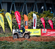 CFMoto Thunder RT fini&scaron;avo Portugalijos ralyje