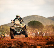CFMoto Thunder RT fini&scaron;avo Portugalijos ralyje