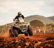 CFMoto Thunder RT fini&scaron;avo Portugalijos ralyje