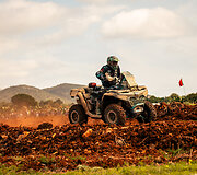 CFMoto Thunder RT fini&scaron;avo Portugalijos ralyje