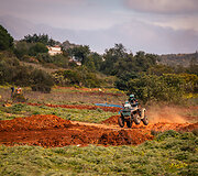 CFMoto Thunder RT fini&scaron;avo Portugalijos ralyje