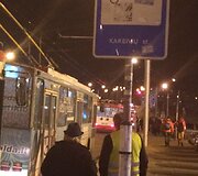 Trijų troleibusų avarija Žirmūnuose