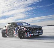 M klasės BMW elektromobilio prototipas