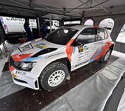 Ramūno Čapkausko ralio automobilis