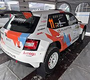 Ramūno Čapkausko ralio automobilis