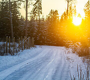 &bdquo;Biorina Winter Rally Roki&scaron;kis 2026&ldquo; greičio ruožų vaizdai