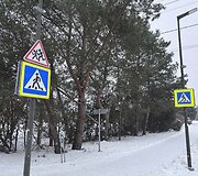 Pėsčiųjų perėjų ženklai Technikumo gatvėje (Kas vyksta Kaune nuotr.) 1