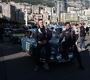 Karolis Rai&scaron;ys su Ovidijum Meilūnu &bdquo;Monte Carlo Historique&ldquo;  starte
