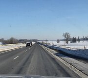 Automagistralė A1 ties Kryžkalniu