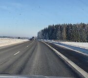 Automagistralė A1 ties Kryžkalniu