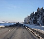 Automagistralė A1 ties Kryžkalniu