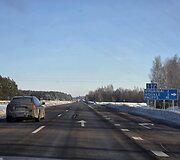 Automagistralė A1 ties Kryžkalniu