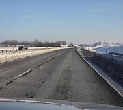 Automagistralė A1 ties Kryžkalniu