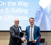 Pasira&scaron;yta elektroninės kelių rinkliavos sistemos e-tolling sutartis