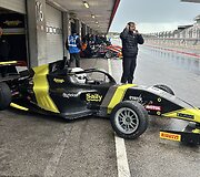 Lietuvos lenktynininkai Markas &Scaron;ilkūnas ir Tomas Rudokas Portugalijos Portimao trasoje vykusiame antrajame F4 &bdquo;Winter Series&ldquo; etape