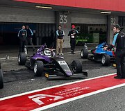 Lietuvos lenktynininkai Markas &Scaron;ilkūnas ir Tomas Rudokas Portugalijos Portimao trasoje vykusiame antrajame F4 &bdquo;Winter Series&ldquo; etape
