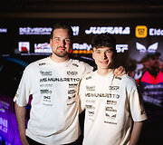Markas Buteikis ir Titas Čapkauskas startuos ERC Junior