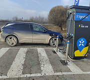 Dariaus Grinbergo kelionė elektromobiliu &bdquo;Renault Scenic&ldquo; į Latviją
