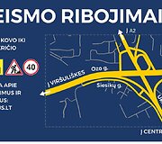 Laukia pokyčiai ir eismo ribojimai Vilniuje, Ukmergės ir Ozo gatvių sankirtoje