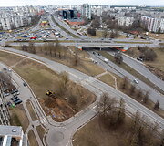 Laukia pokyčiai ir eismo ribojimai Vilniuje, Ukmergės ir Ozo gatvių sankirtoje