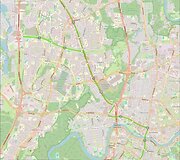 Vilniaus metro B linijos schema