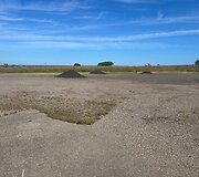 Asfaltuojama Palangos Aurum 1006 km lenktynių Padock zona
