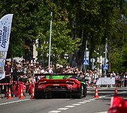 Palangos &bdquo;Aurum 1006 km&ldquo; paradas ir Super Sprintas Vytauto gatvėje