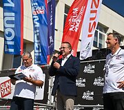 Palangos &bdquo;Aurum 1006 km&ldquo; paradas ir Super Sprintas Vytauto gatvėje