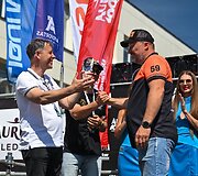 Palangos &bdquo;Aurum 1006 km&ldquo; paradas ir Super Sprintas Vytauto gatvėje